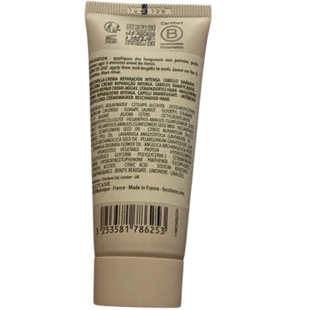 L'OCCITANE Intensive Repair Mask - Picture 2 of 3